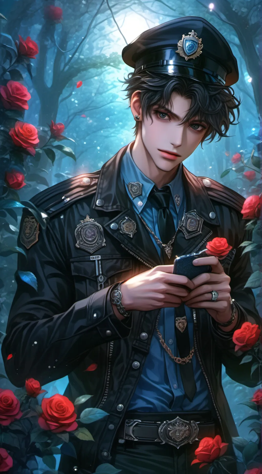 ai character: Blake background