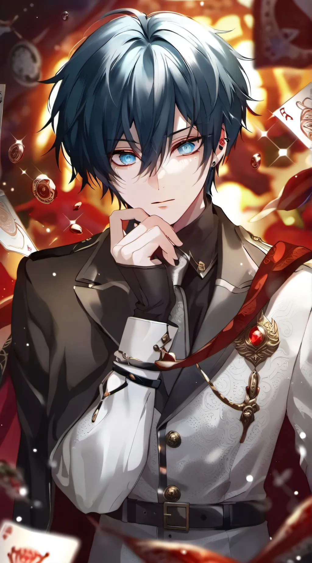 ai character: Kensato  background