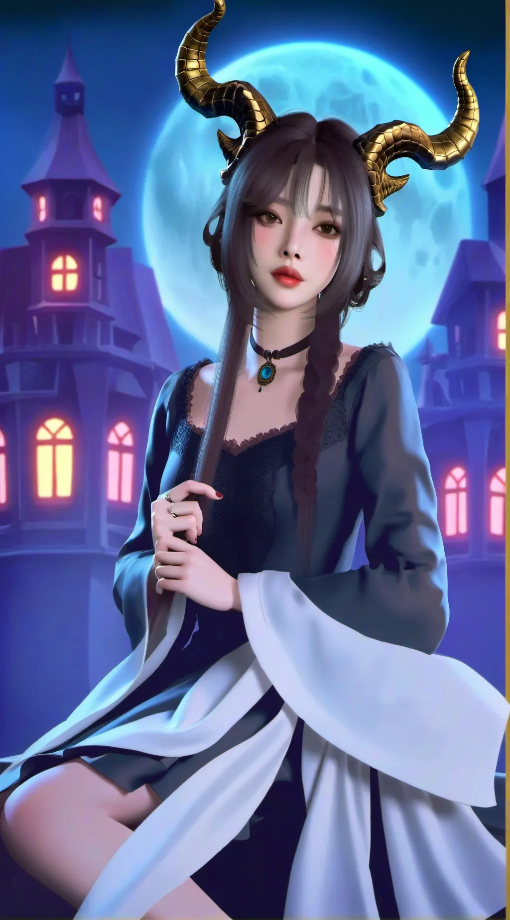 ai character: take back background