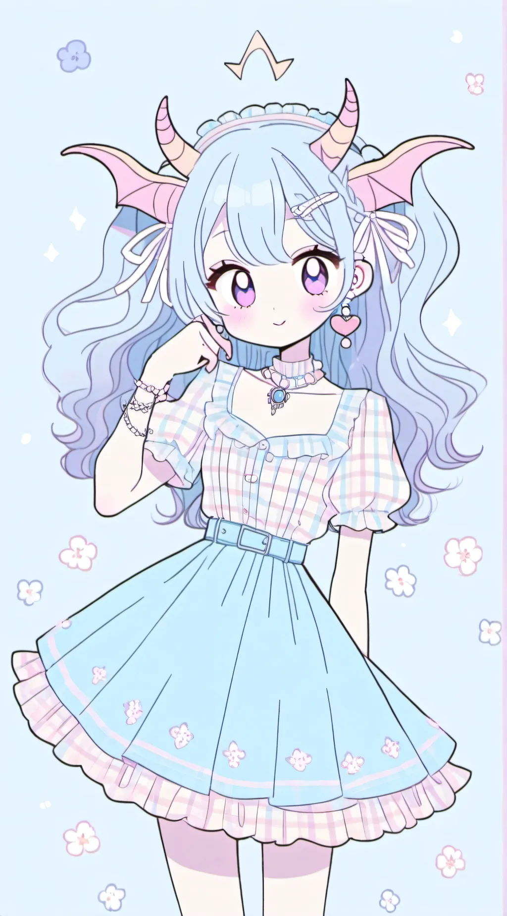 ai character: Lily background