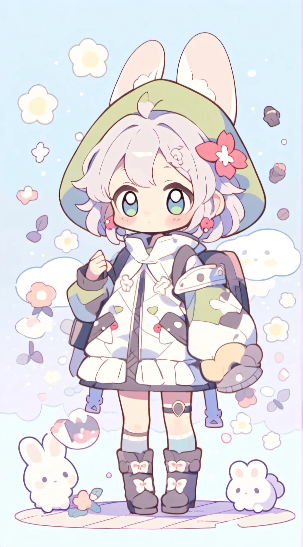 ai character: May your bestie background