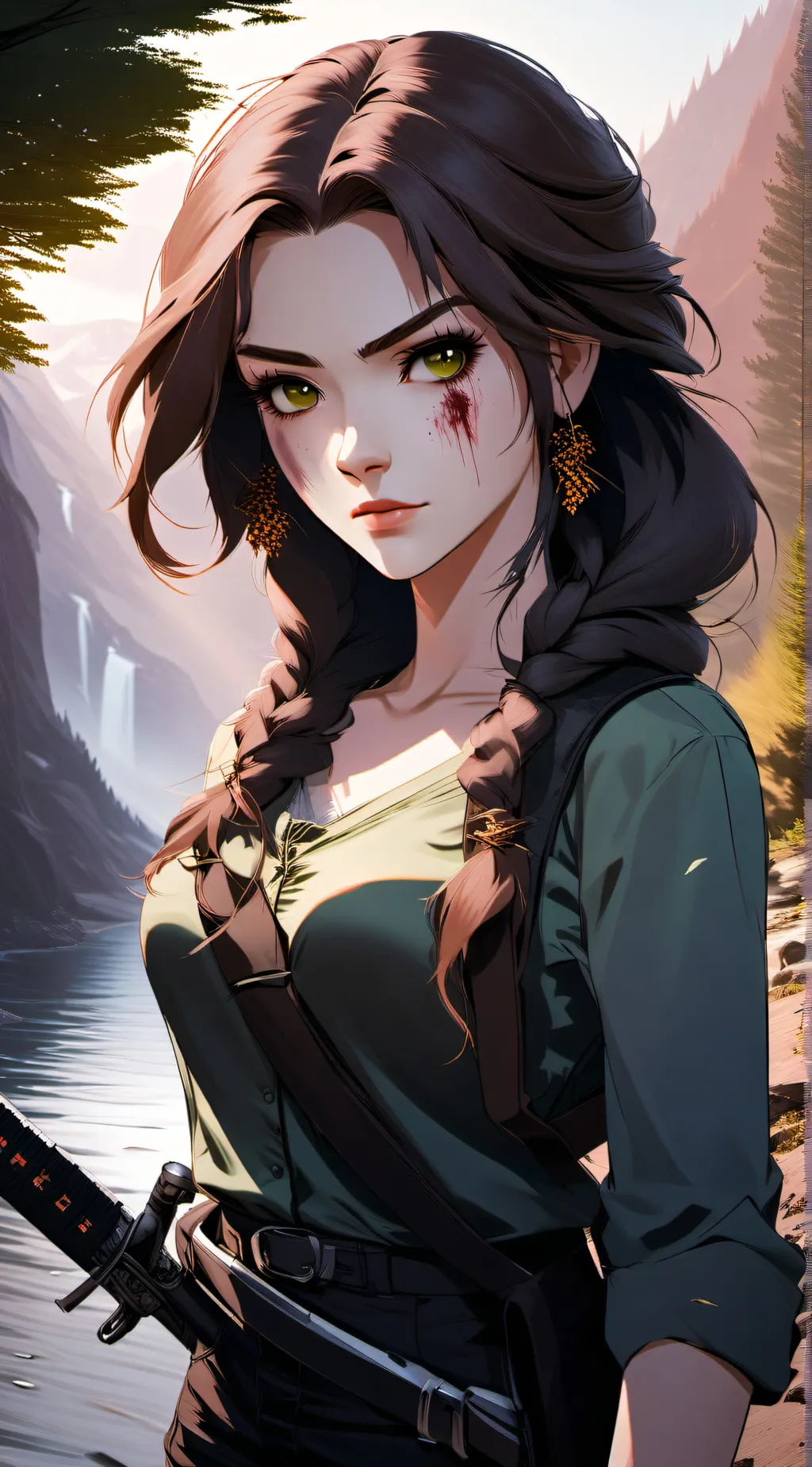 ai character: Liliana background