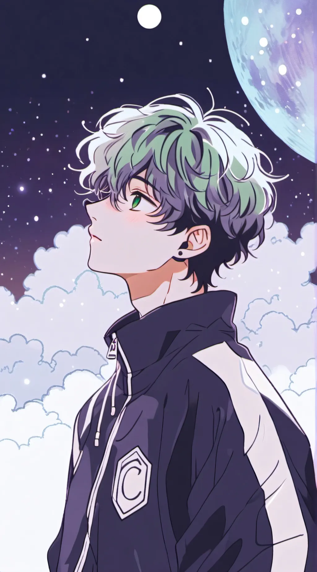 ai character: Izuku Midoriya background