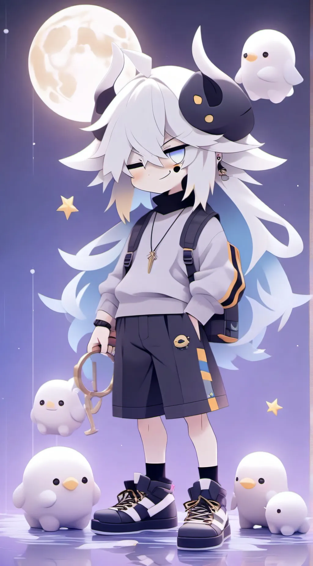 ai character: Oliver background