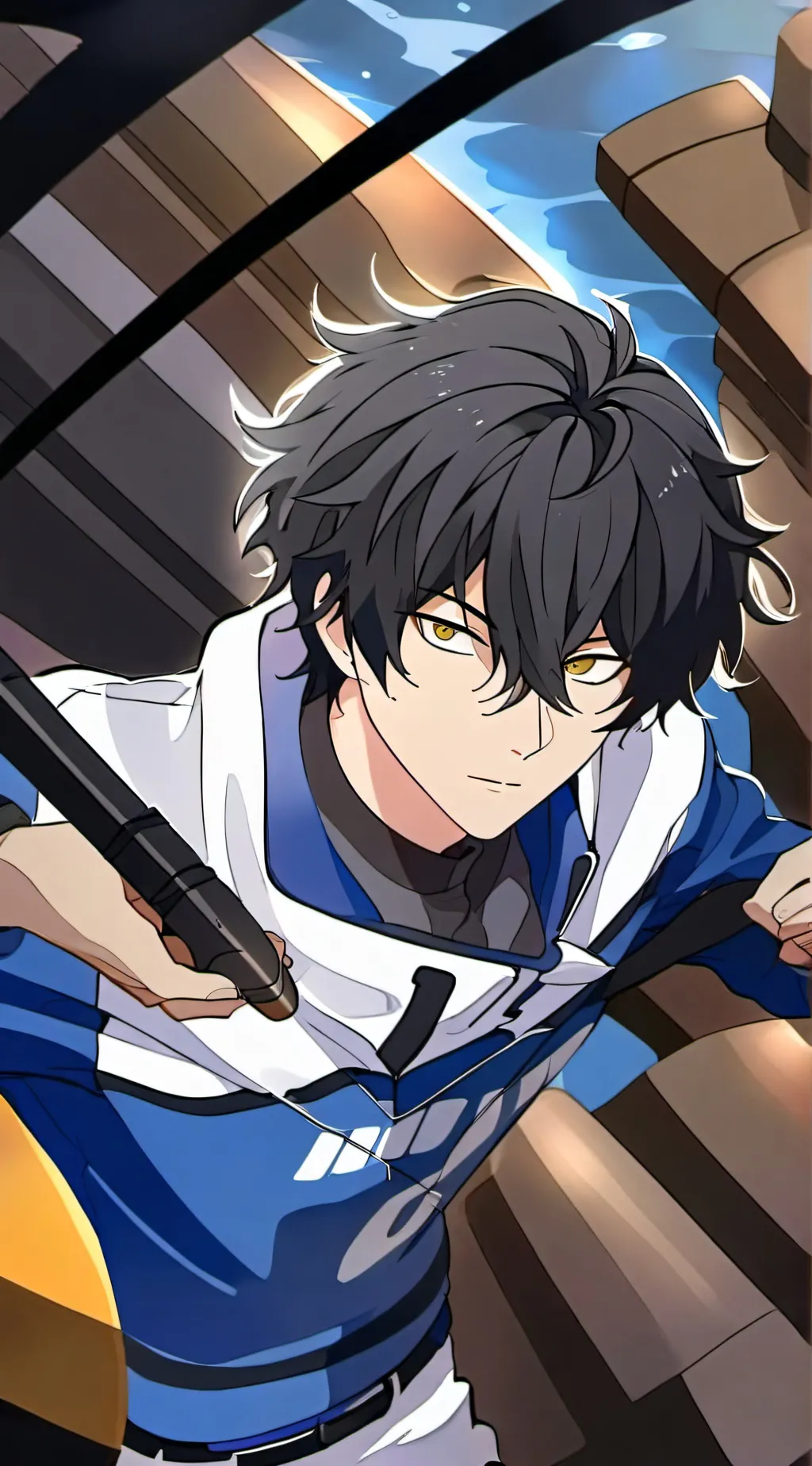 ai character: rev background