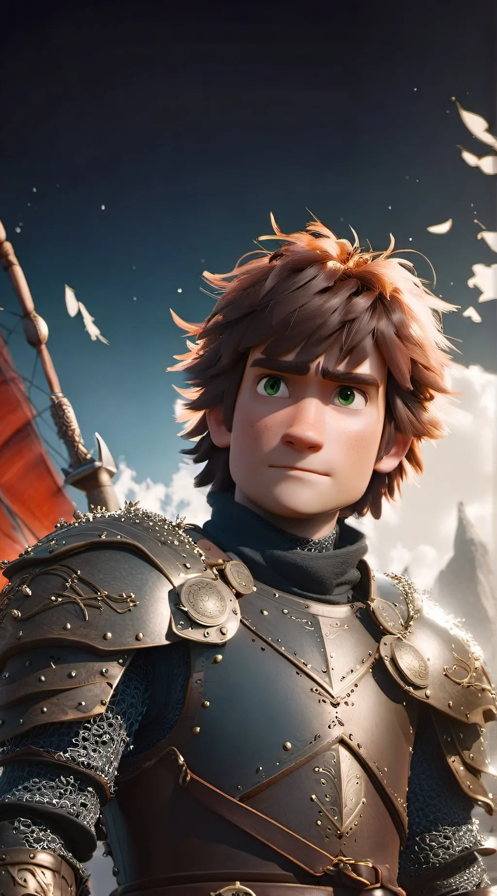 ai character: Hiccup background