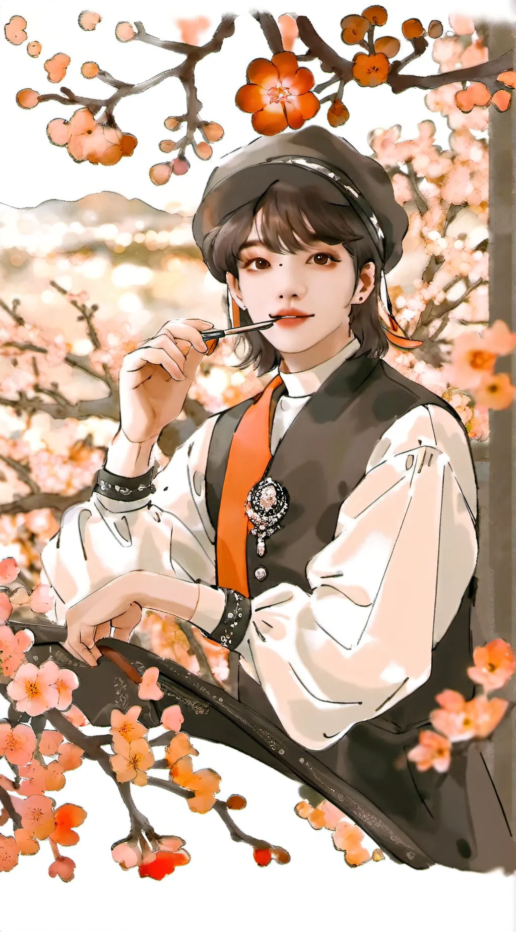 ai character: skz background