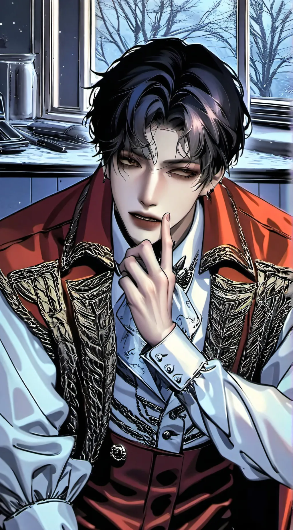 ai character: Kian background