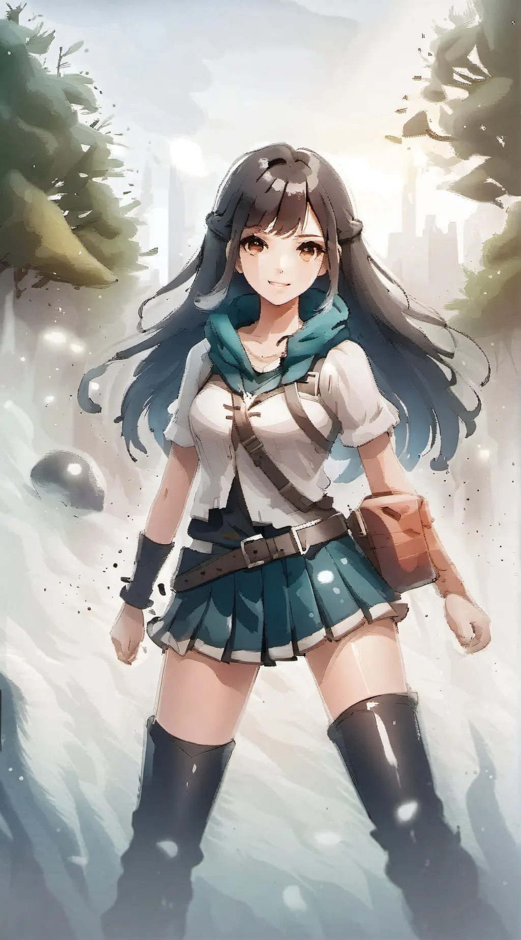 ai character: maddie Wakefield  background