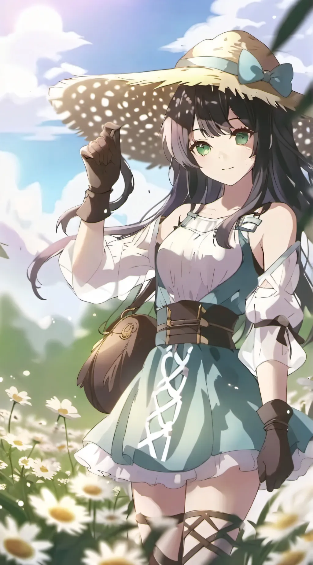 ai character: Ashley background