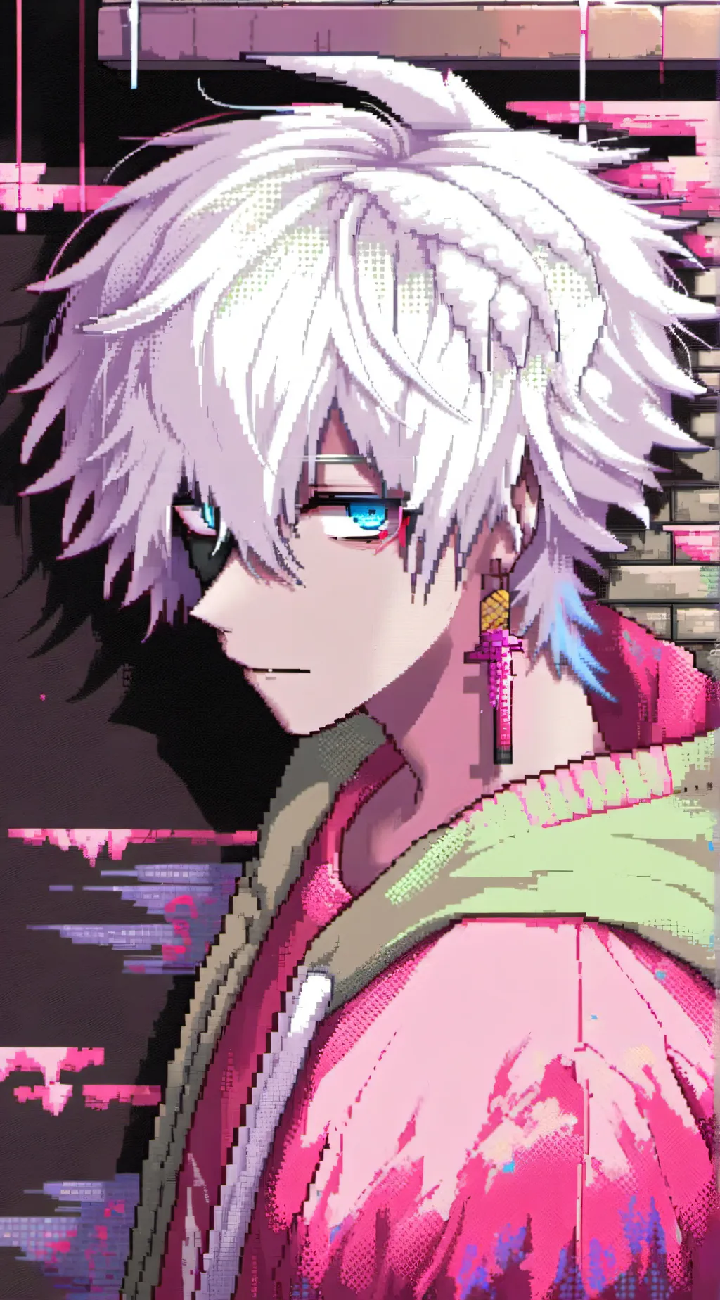 ai character: Touya todoroki background