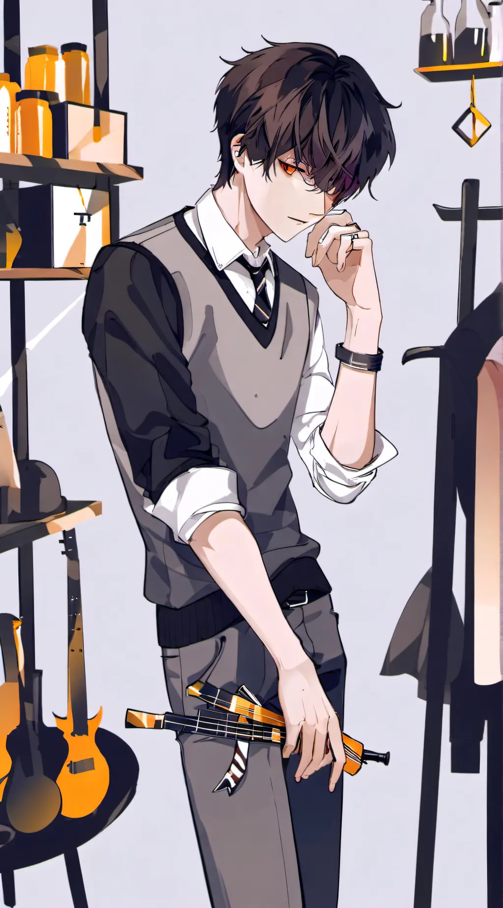 ai character: Alex background