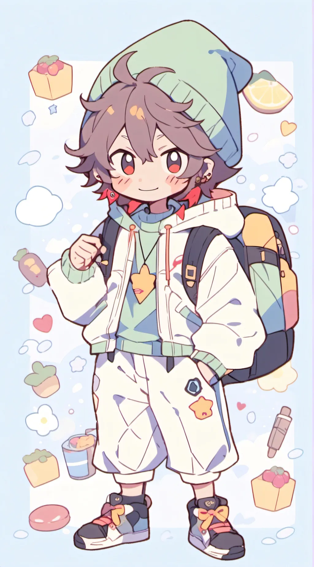 ai character: Marc background