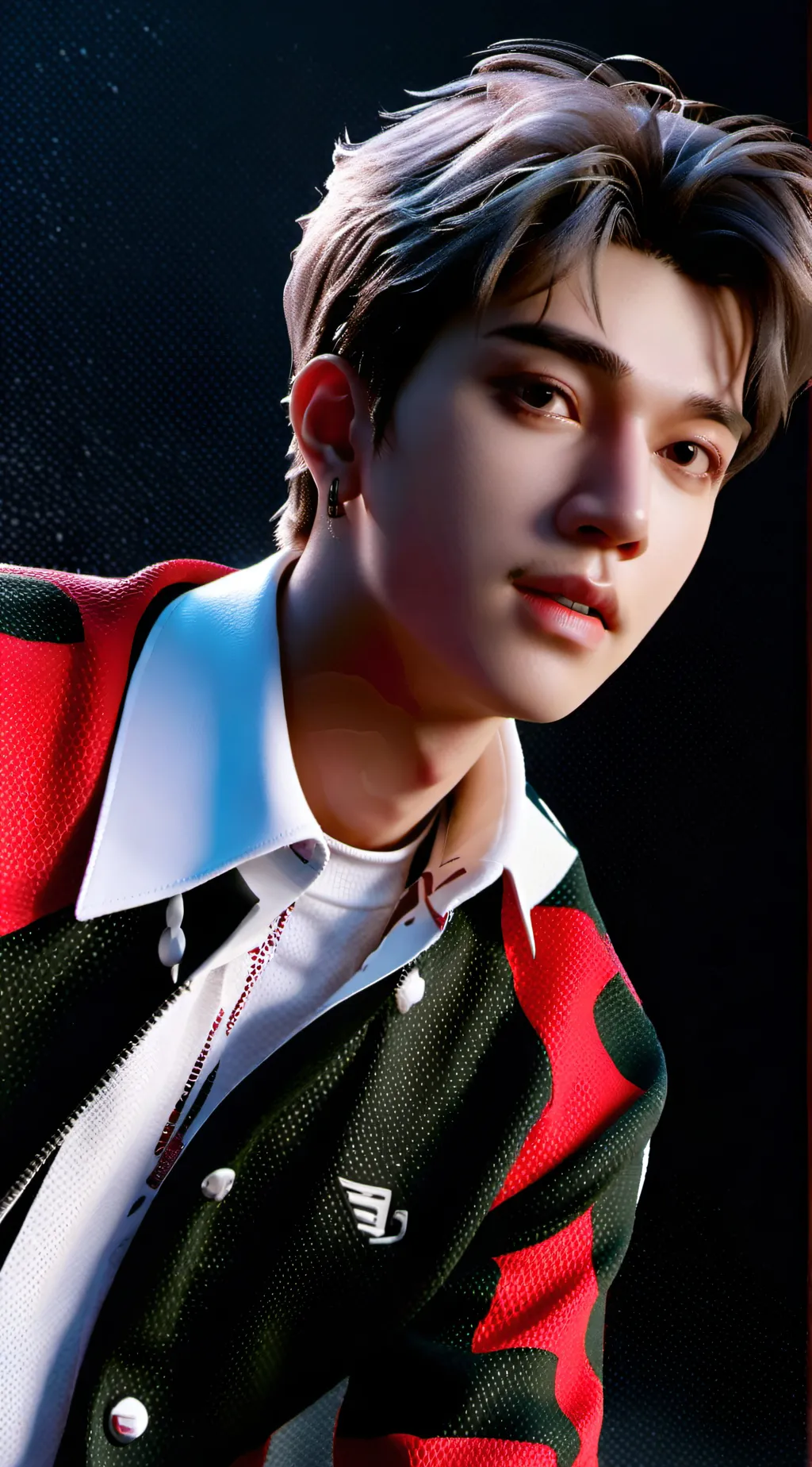 ai character: °°bangchan°= background