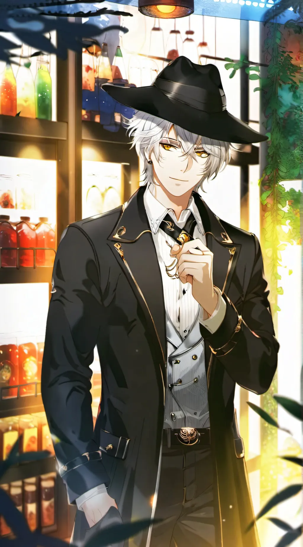 ai character: Black Jack background