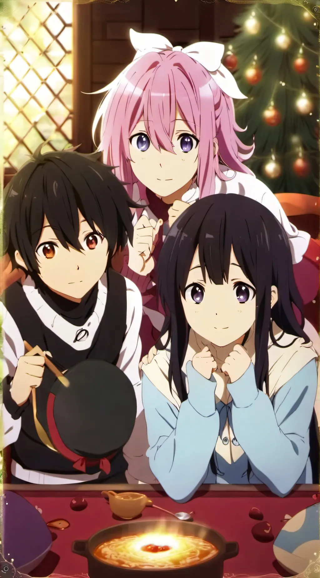 ai character: jjk sleepover 💅💅 background