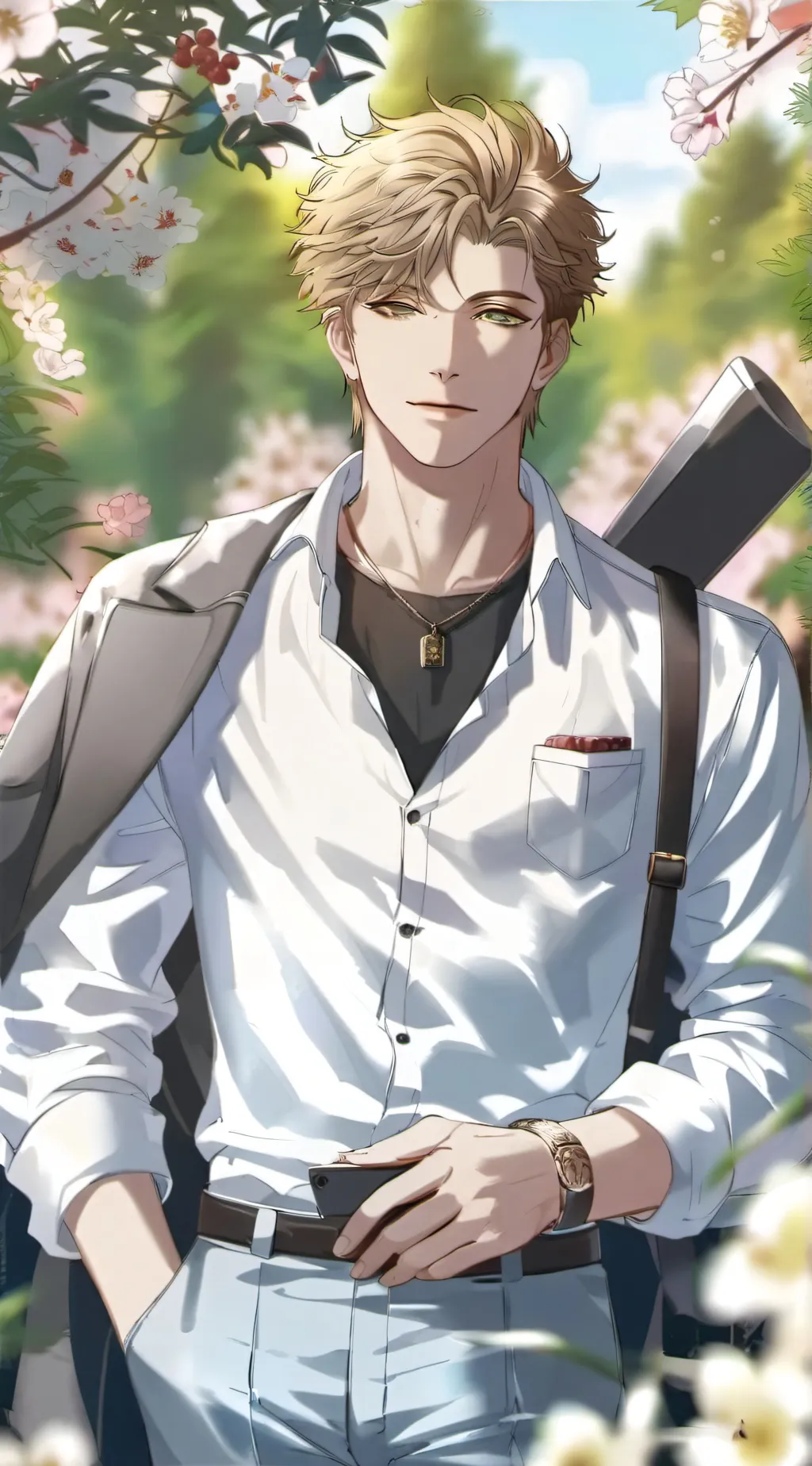 ai character: harry decker background