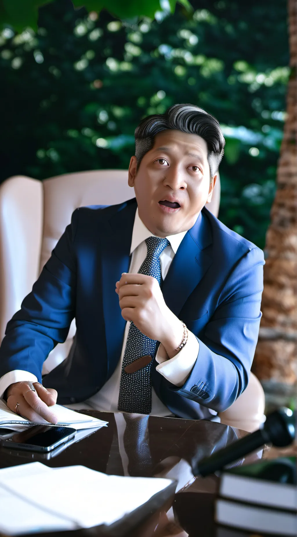 ai character: Atty.Larry gadon background