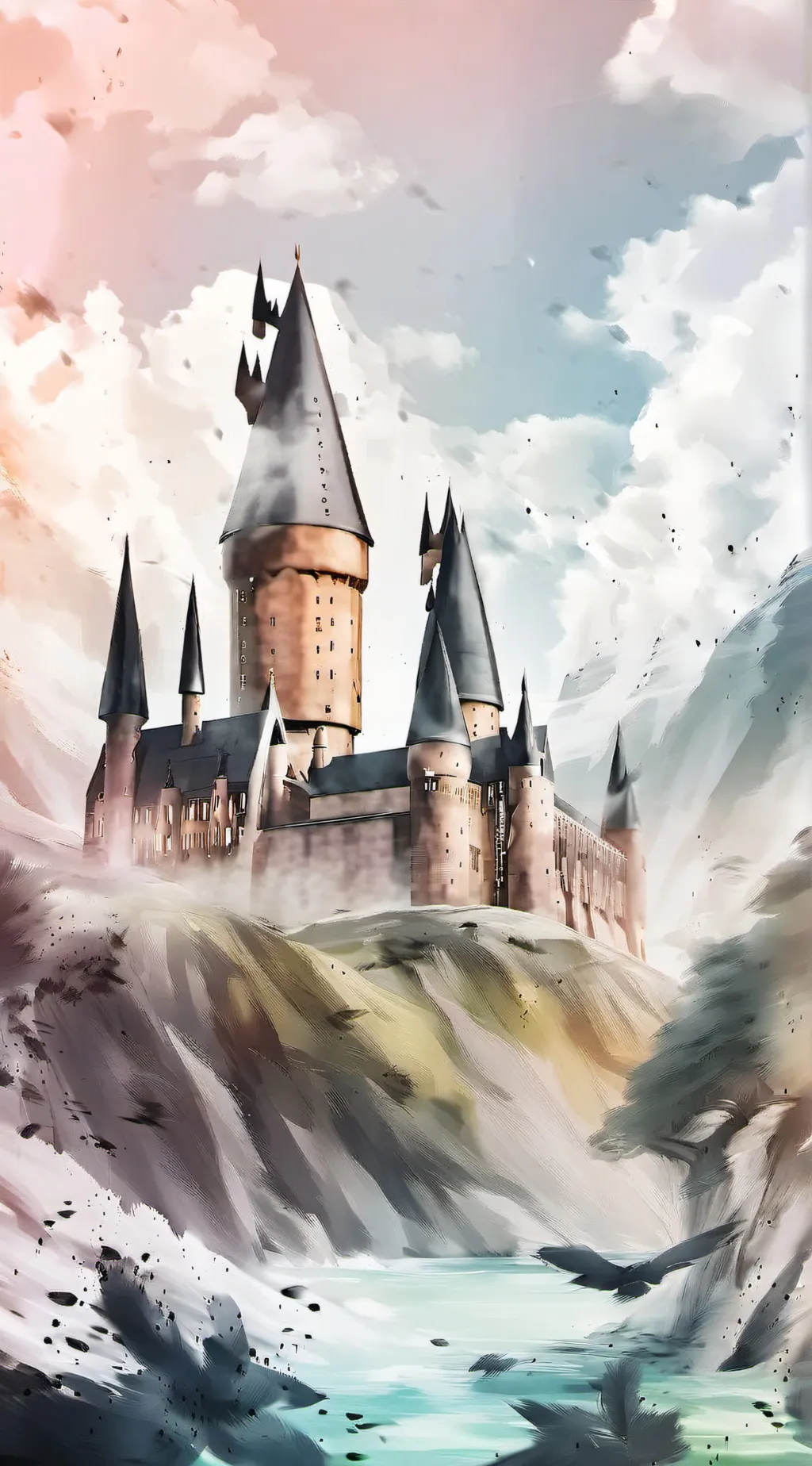 ai character: +Hogwarts+ background