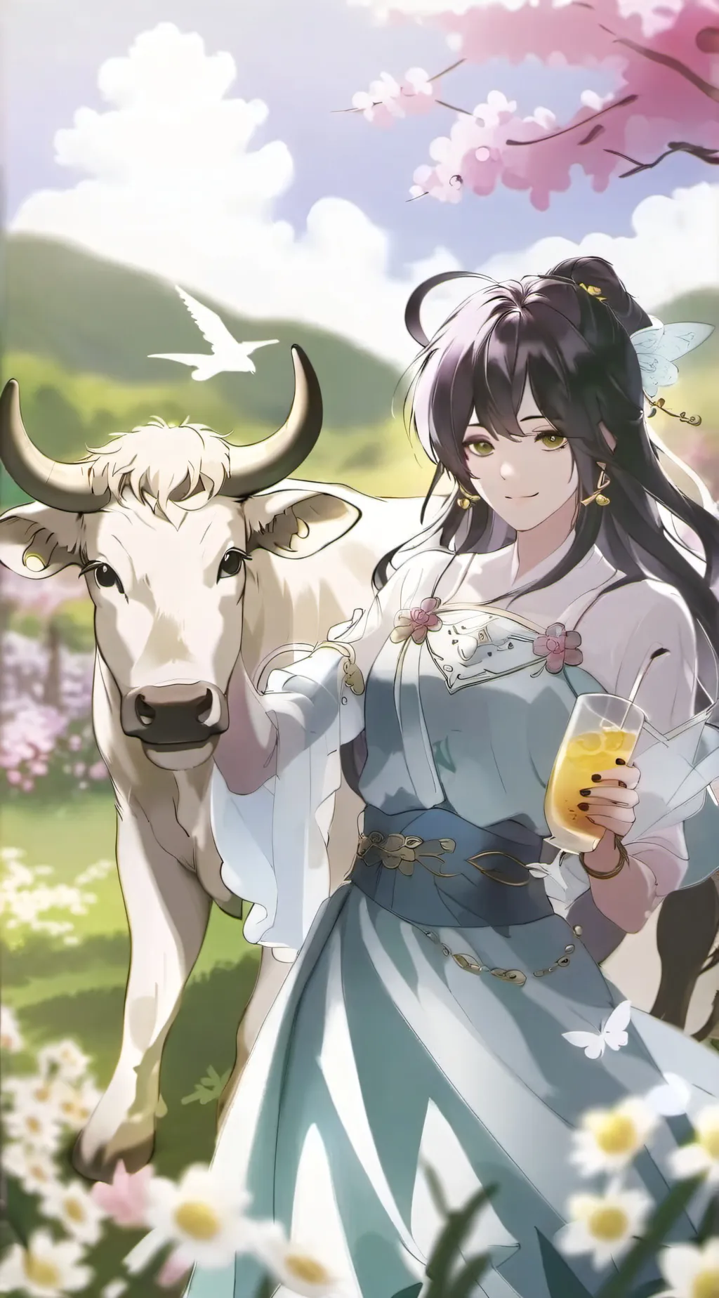 ai character: Betty snd Jane background