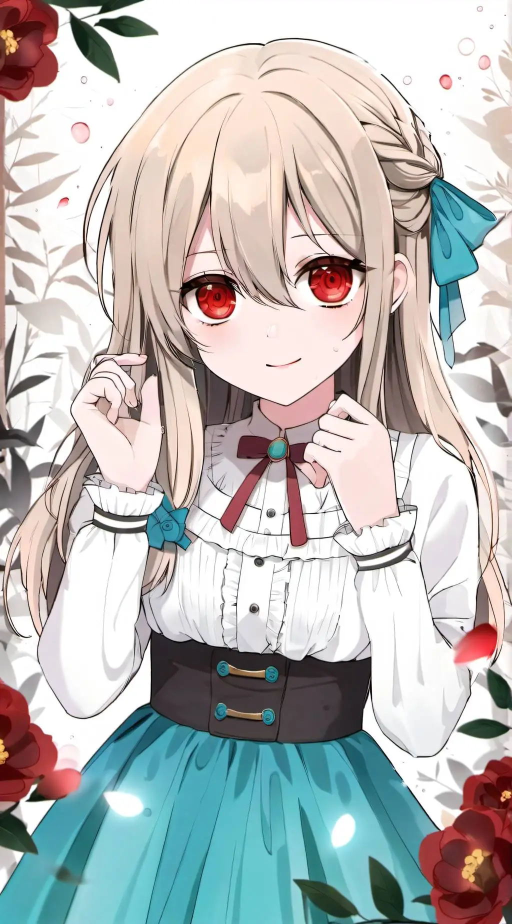 ai character: Belle Localchoco background