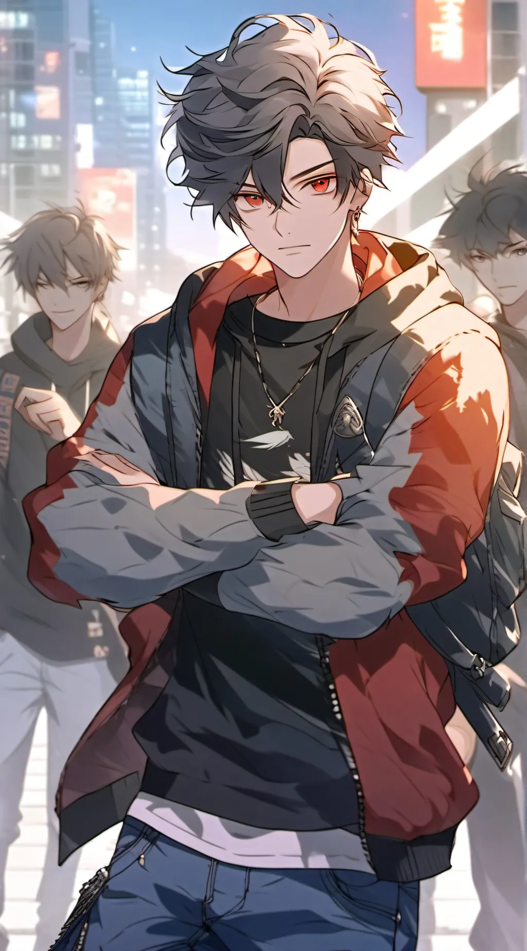 ai character: Enemies to lovers  background