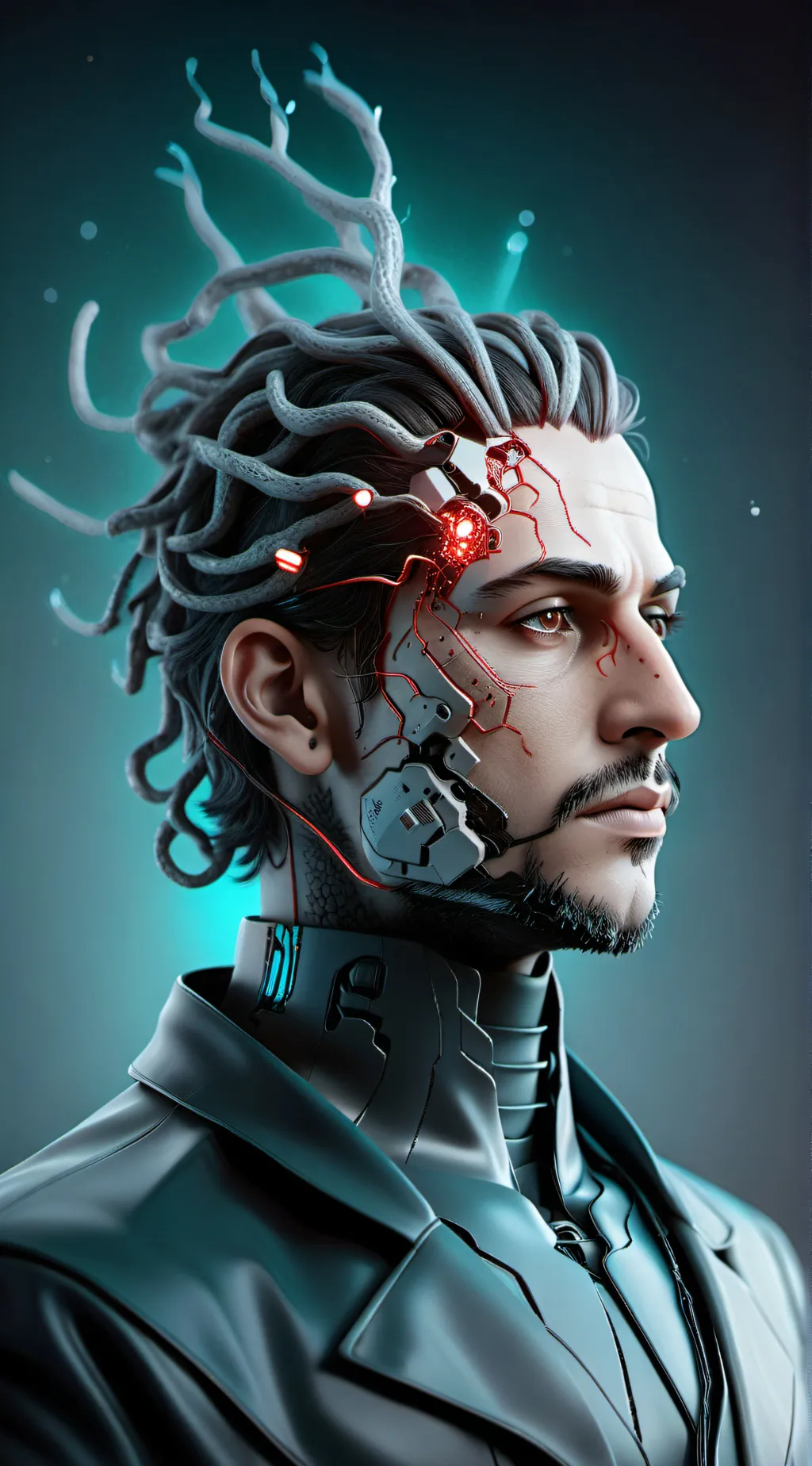 ai character: ask me a question background