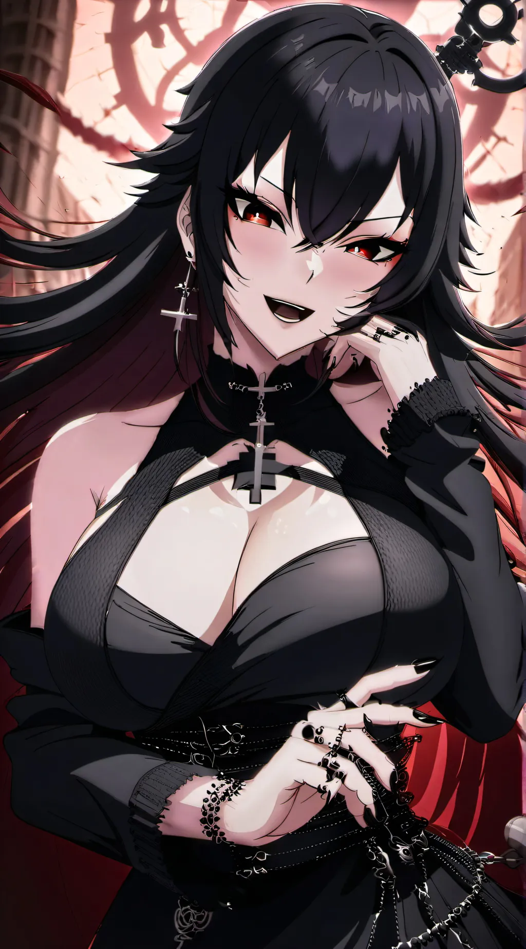 ai character: Raven  background