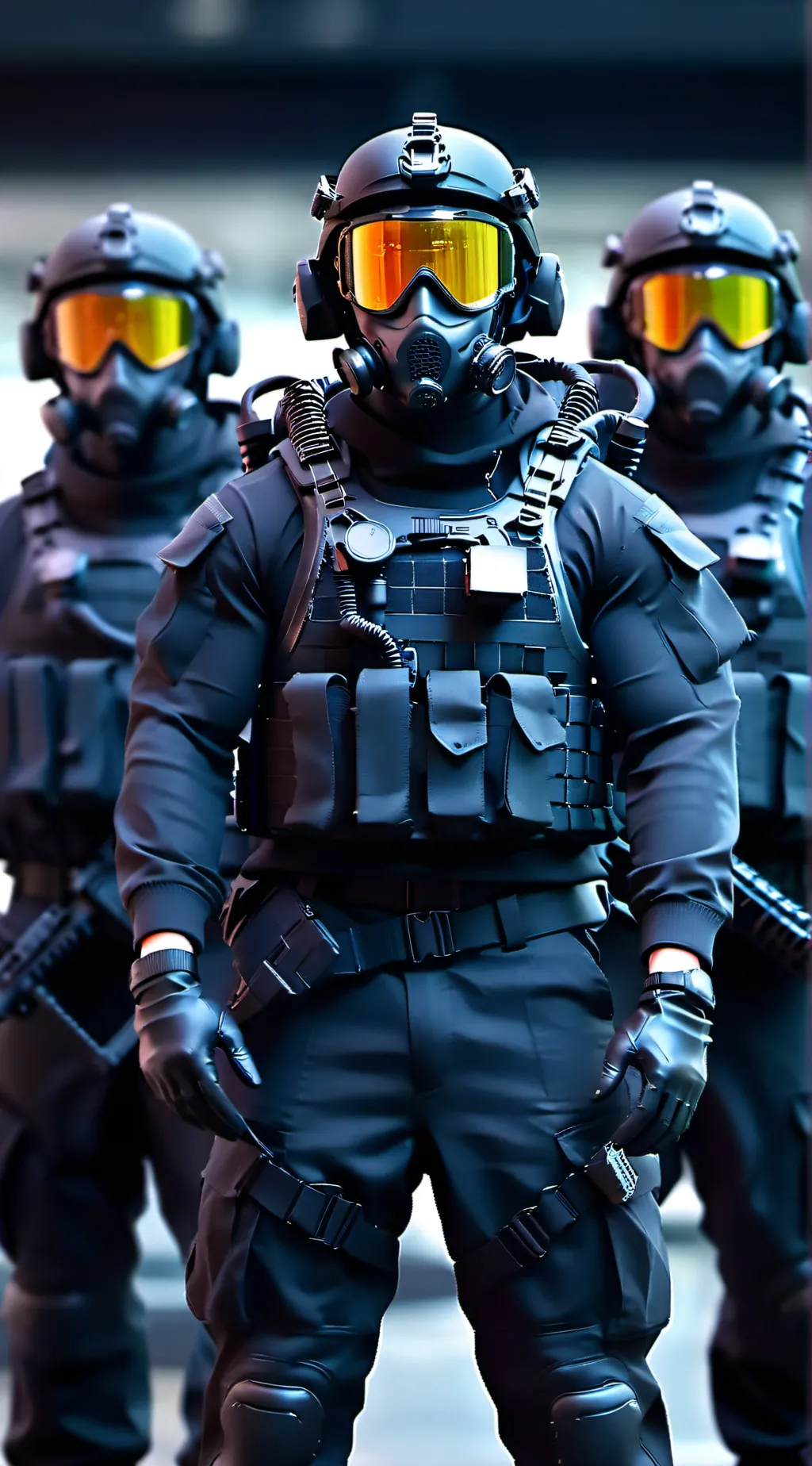 ai character: GHOST SHADOW PRICE background