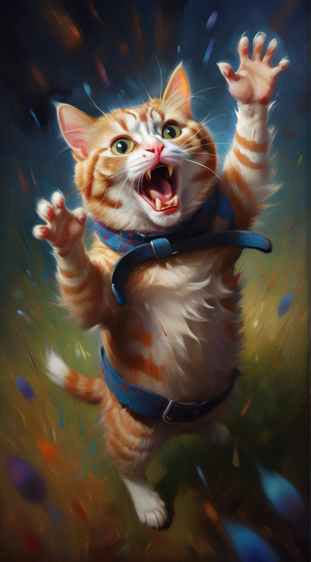 ai character: kity background