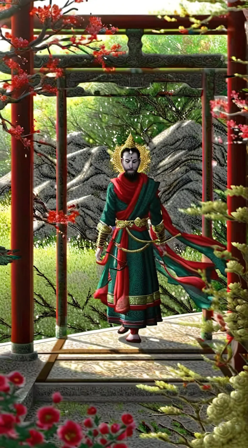 ai character: Blind deaf mute background