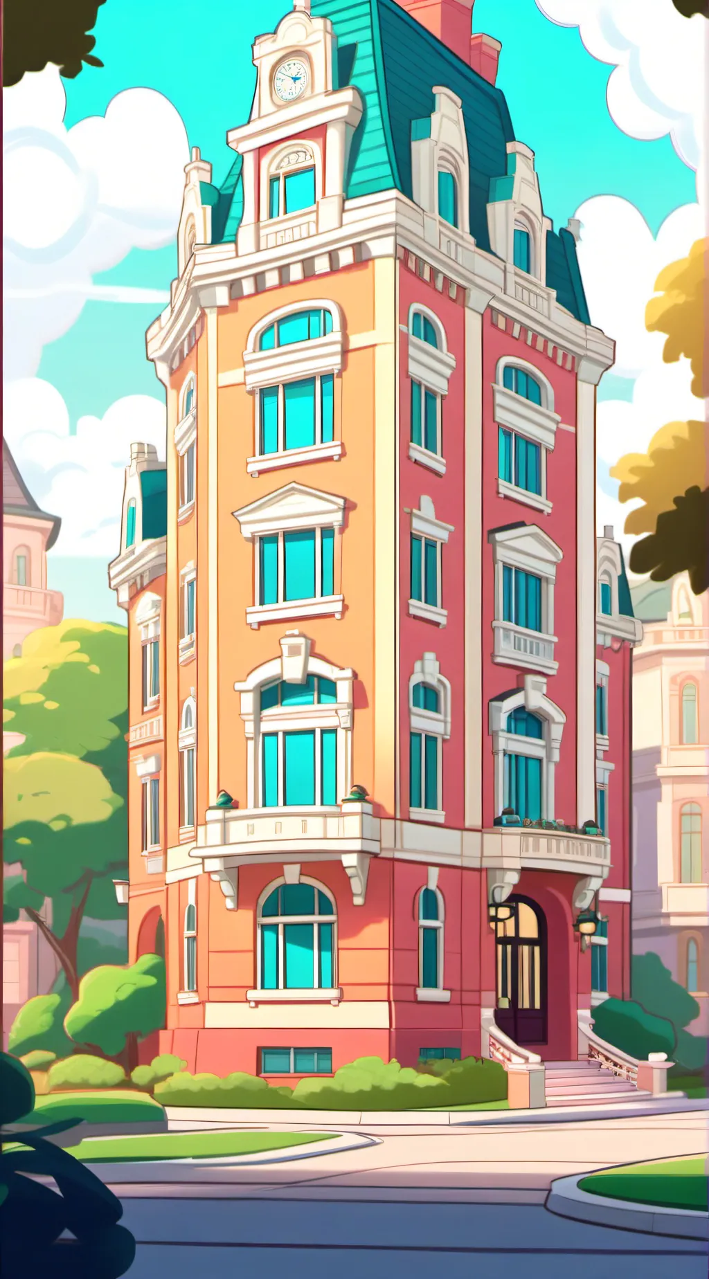 ai character: HH  background