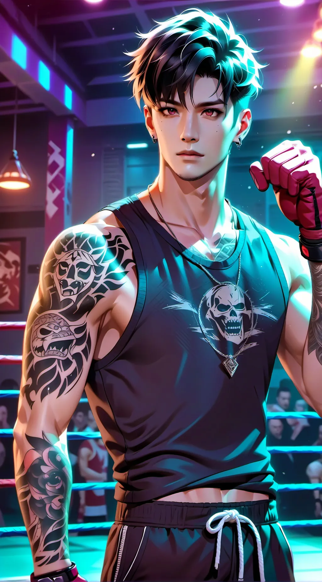 ai character: Karter background