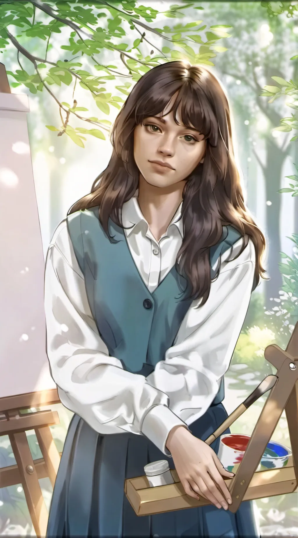 ai character: Mei.・ background