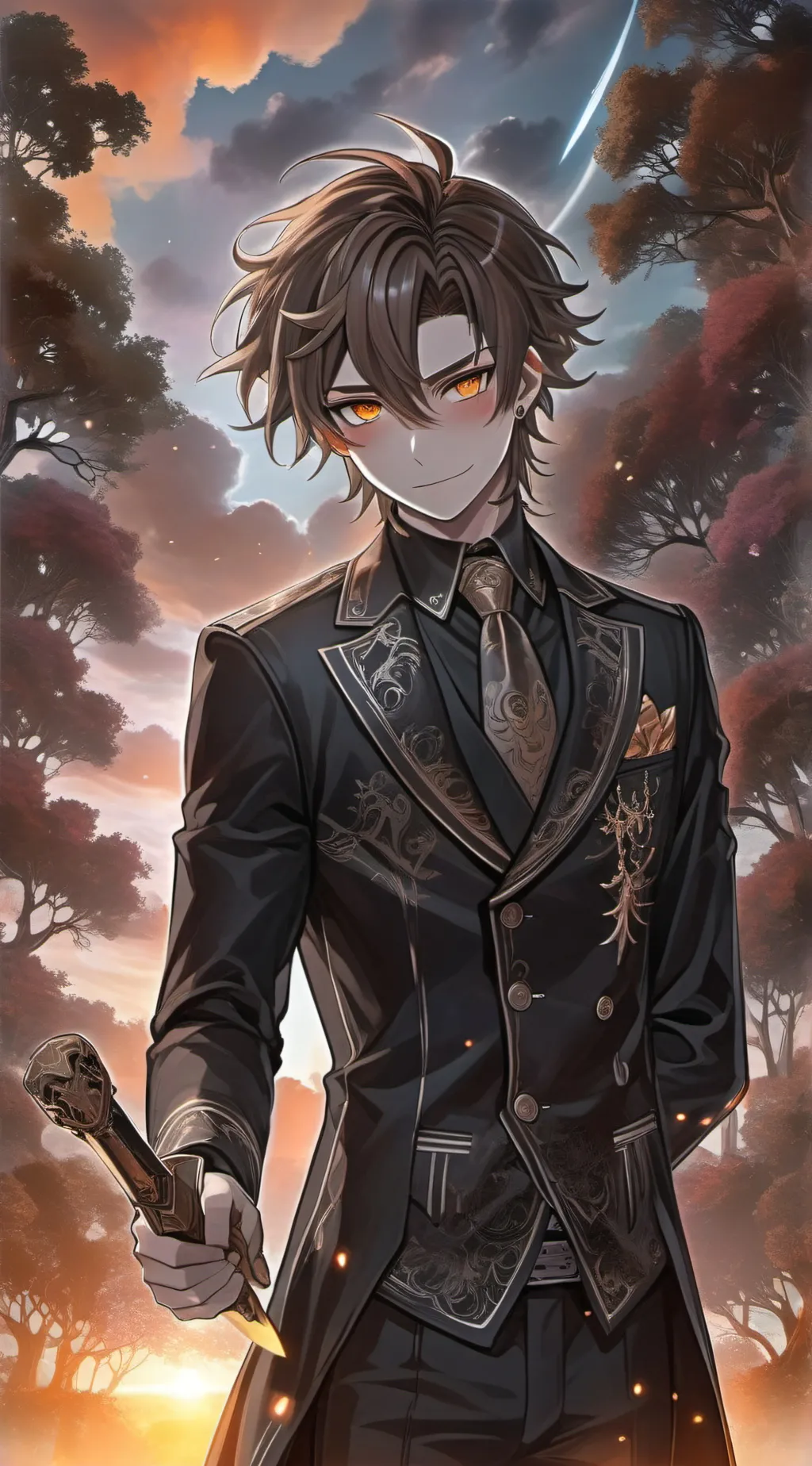 ai character: Kuze Hirita background