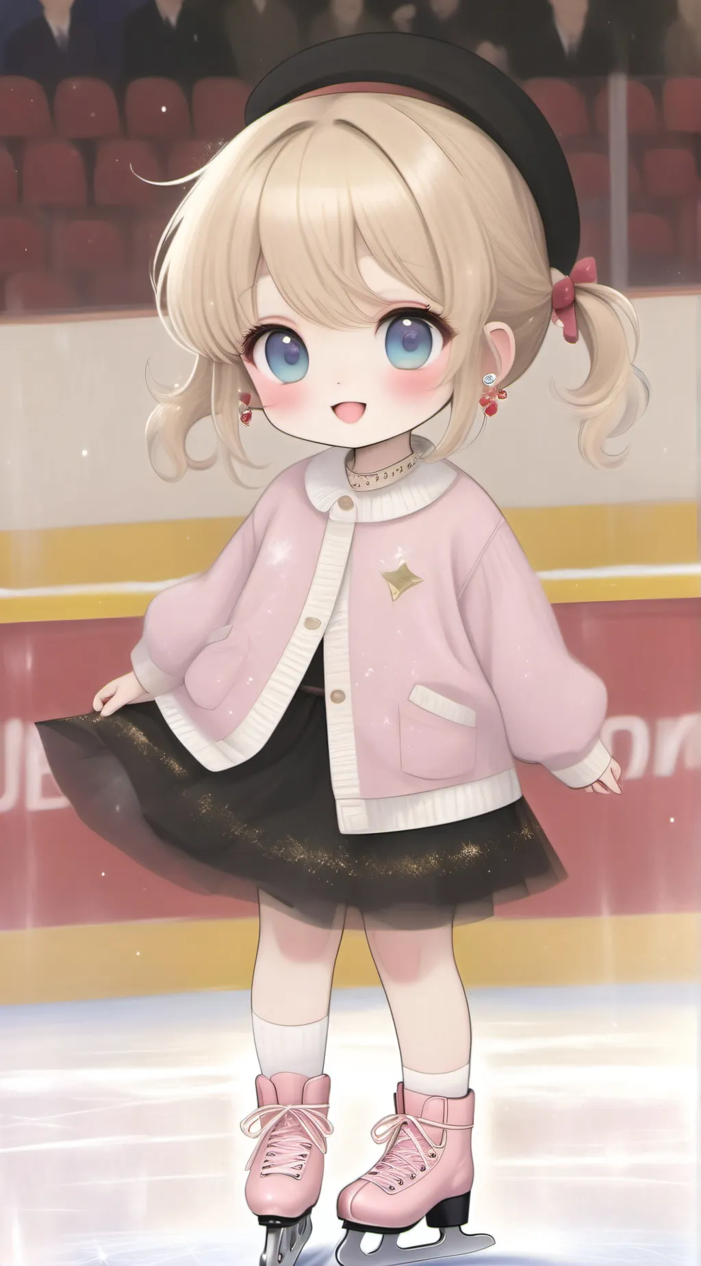 ai character: Blanche 💞🌸 background