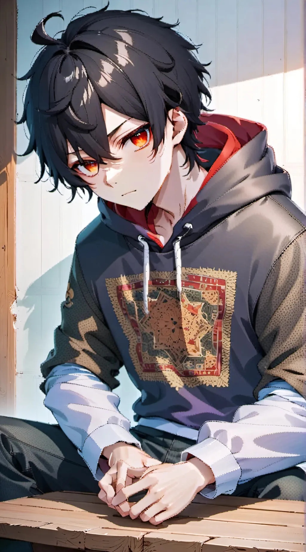 ai character: Simon background