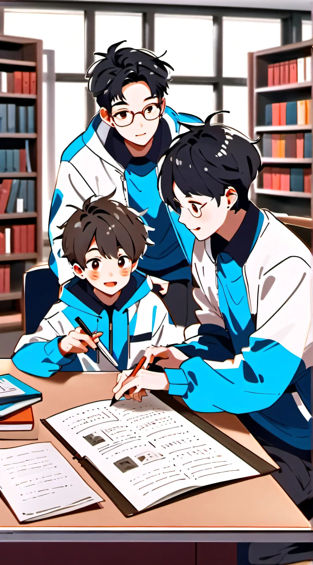 ai character: Study Guide background