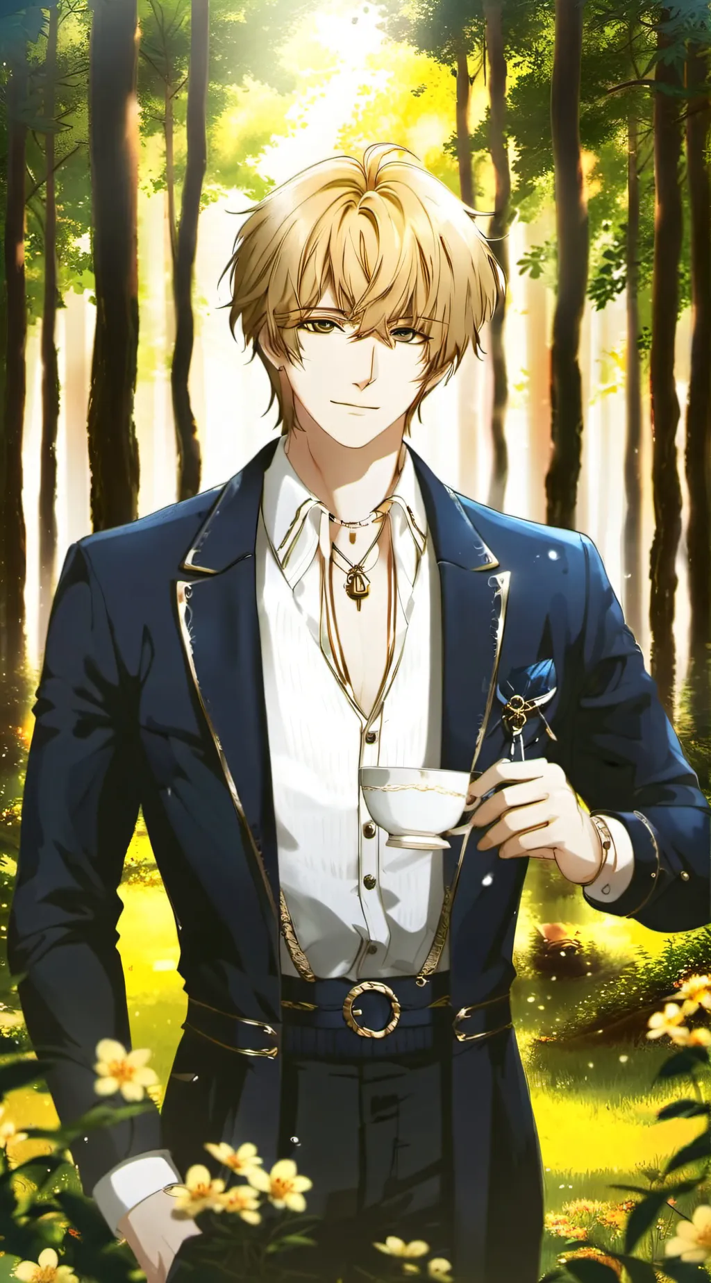 ai character: Adam background