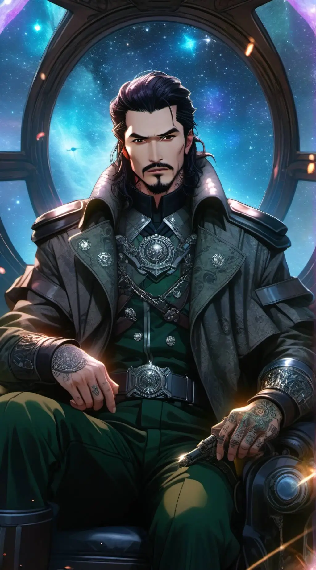 ai character: Kenan  background