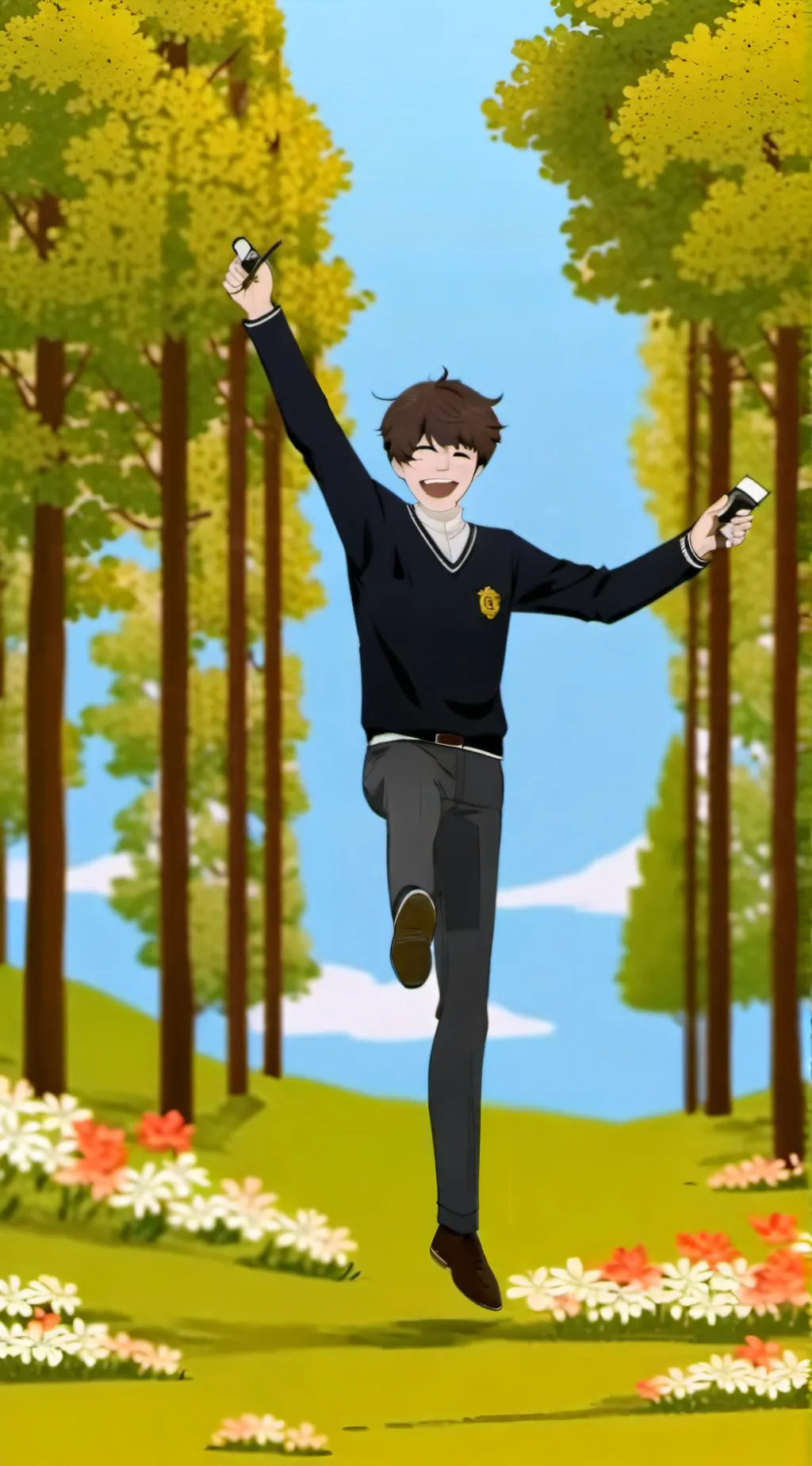 ai character: Andy background