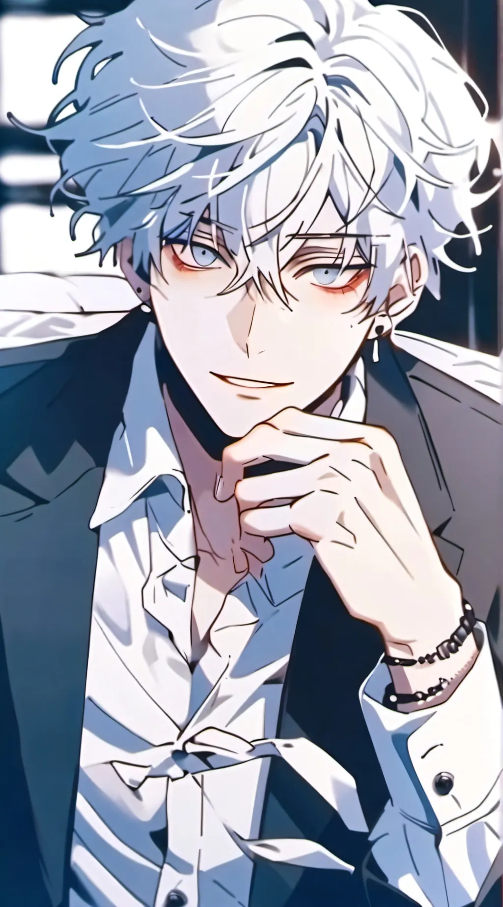 ai character: 🤪 background