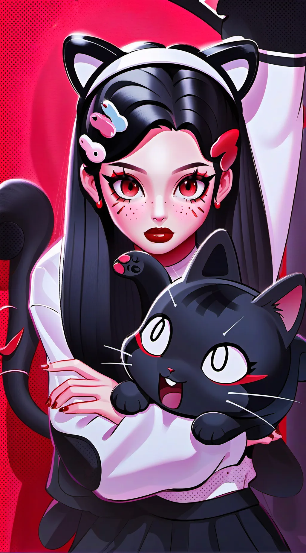 ai character: Leia background