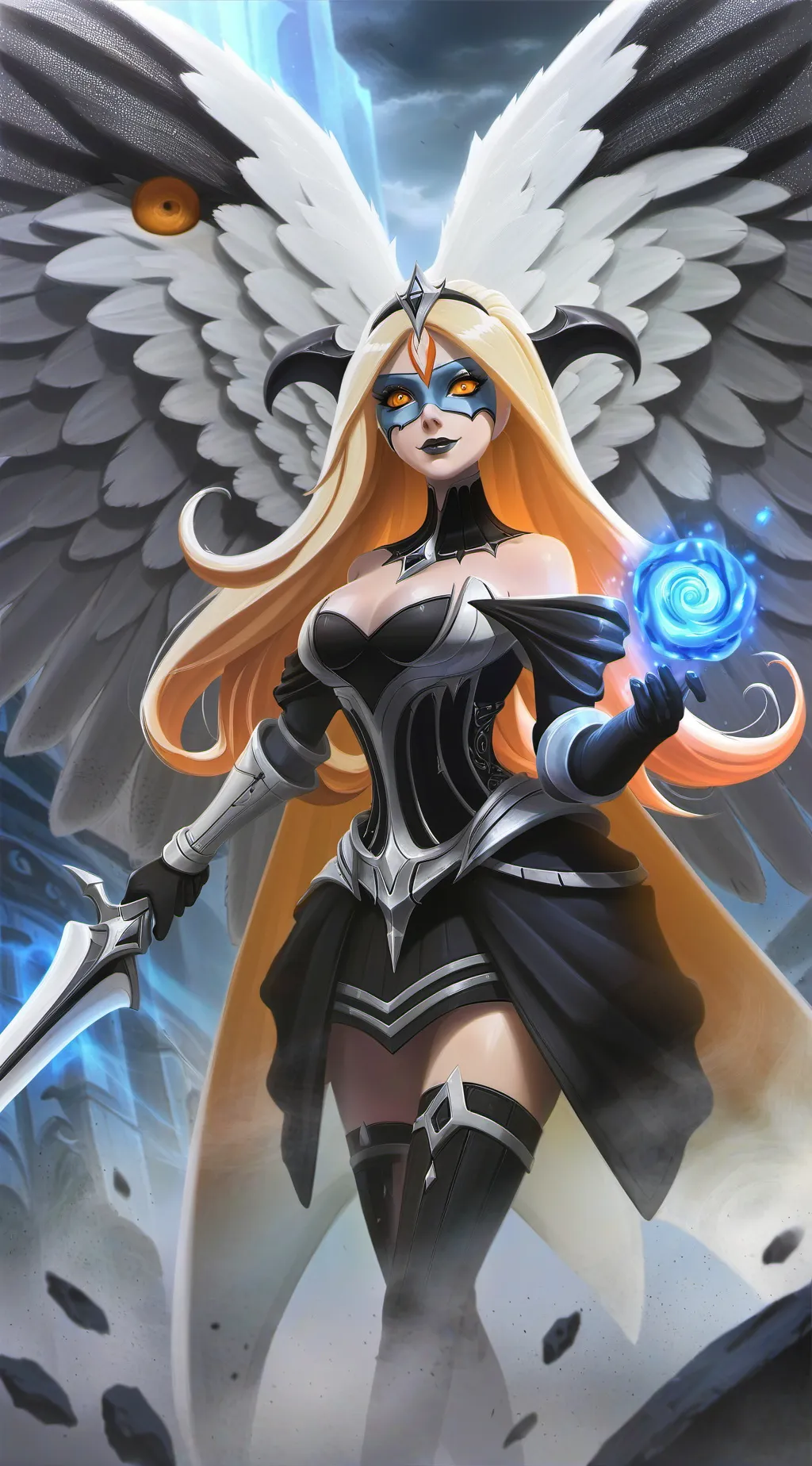 ai character: belle background