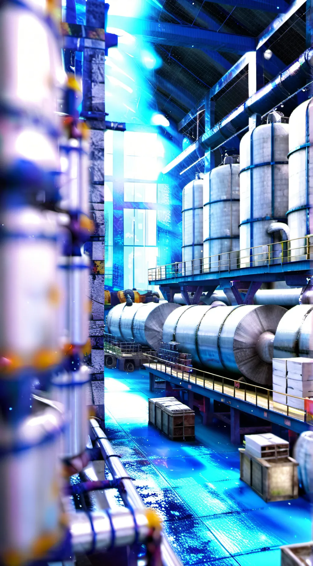 ai character: A little spot background