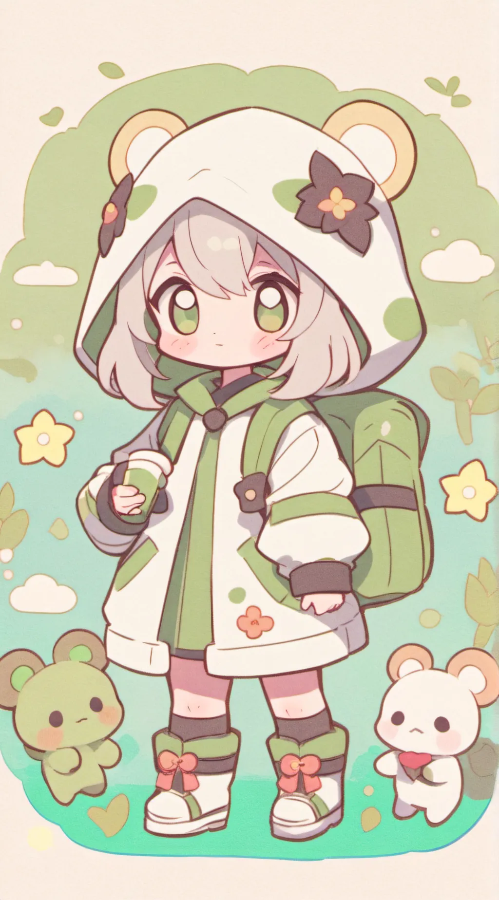 ai character: Daisy background