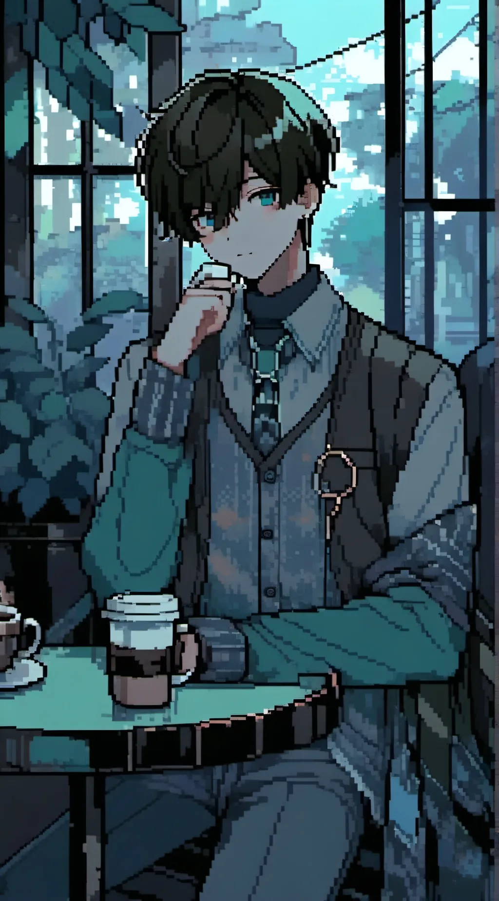 ai character: Micheal  background