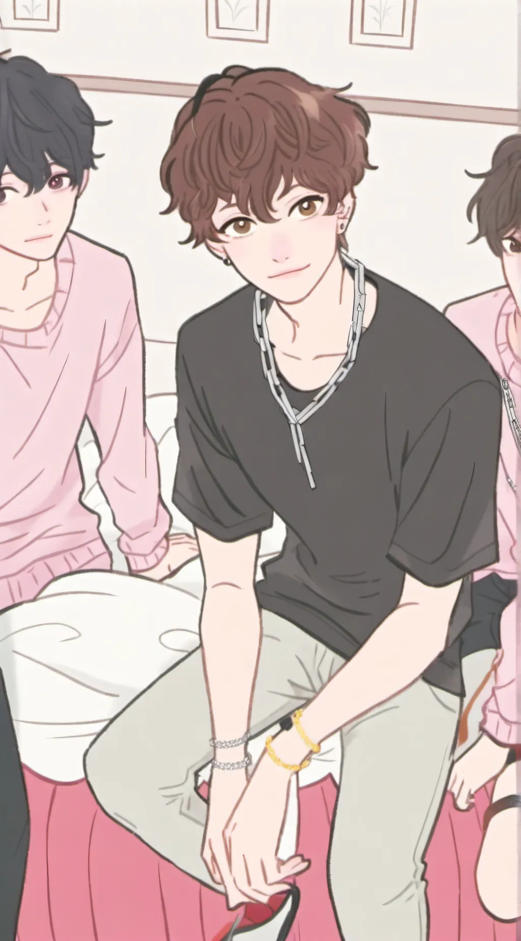 ai character: you're 6 roommates background