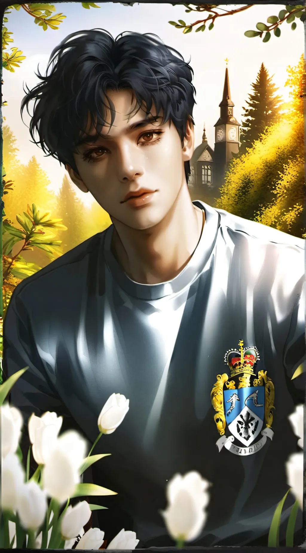 ai character: mattheo riddle  background