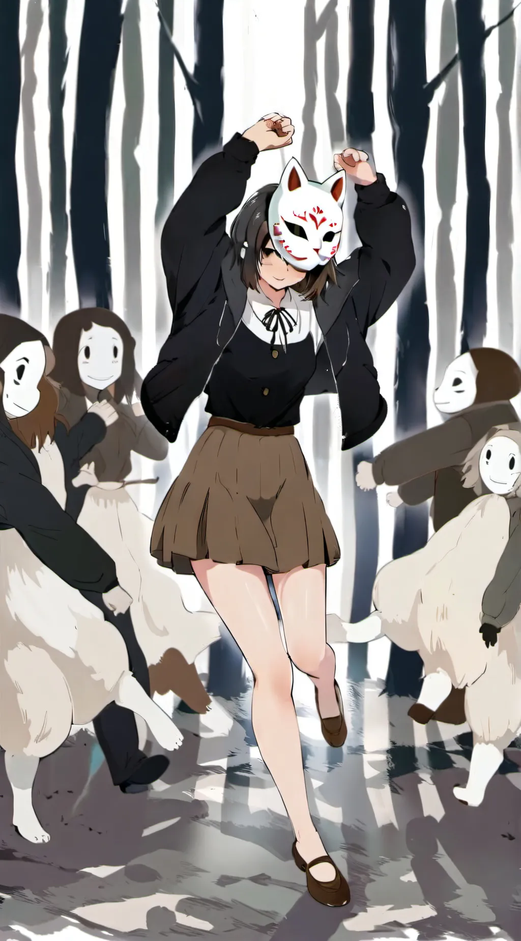 ai character: short  background